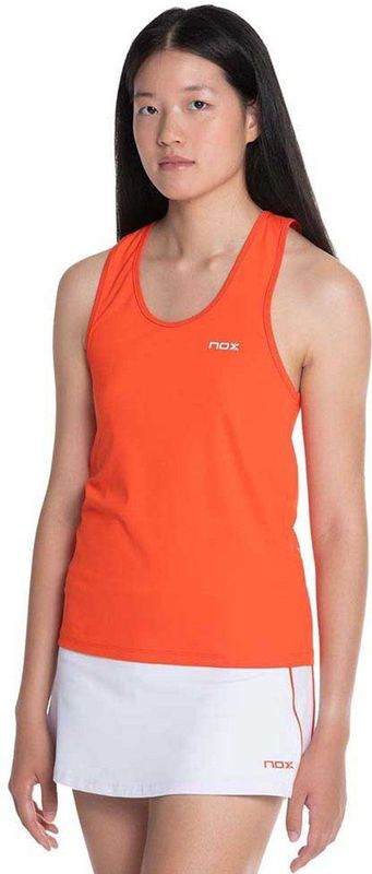Nox - Team Fit - Mouwloos T-shirt - Oranje - Dames