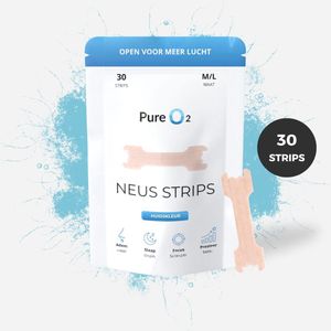PureO2® | Beige Neusstrips | 30 Strips