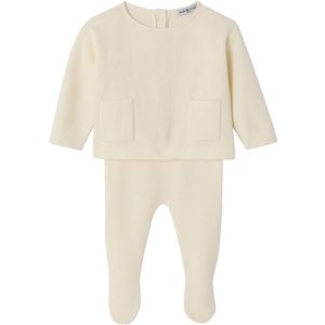 Envie de fraise Babyset tricot baby unisex ENVIE DE FRAISE personaliseerbaar