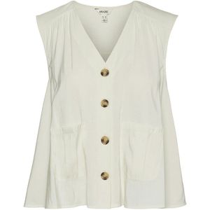 Vero Moda Kyrah Vest Beige S Vrouw
