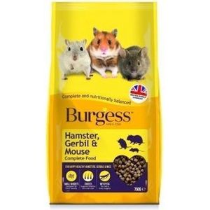 Burgess Hamster, Gerbil And Mouse Complete Food 750g