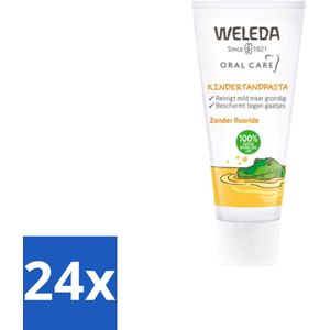 WELEDA - Kindertandpasta - 50 ml - Voordeelverpakking - 24 stuks