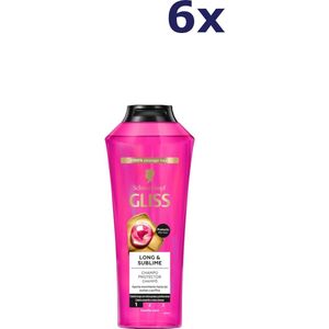 Gliss Kur - Shampoo - Long & Sublime - 370ml x 7
