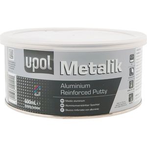 U-POL Metalik 2K Aluminium Plamuur 600ml + Verharder