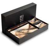 Edo Japan - Mata - Japans Sushi Servies Set - 6-Delig - 2 Persoons - sterke kwaliteit - gemaakt in Japan