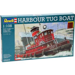 1:108 Revell 05207 Harbour Tug Boat Plastic Modelbouwpakket