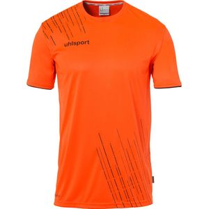 Uhlsport Score 26 Voetbalset Korte Mouw Heren - Fluo Oranje / Zwart | Maat: L
