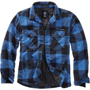 Brandit Lumberjacket Zwart Blauw Vest Heren
