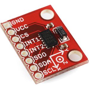 Triple Axis Accelerometer Breakout - ADXL345 Sparkfun SEN-09836 - geschikt voor Arduino