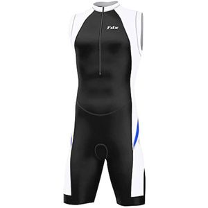 Lichtgewicht Triatlon Pak voor Duathlon - Sneldrogend en Ademend Mouwloze Bodysuit voor Outdoor Sport