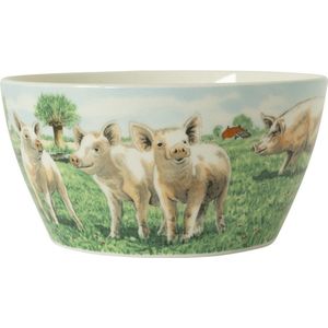 Wiebe van der Zee Kom 13 cm Varken