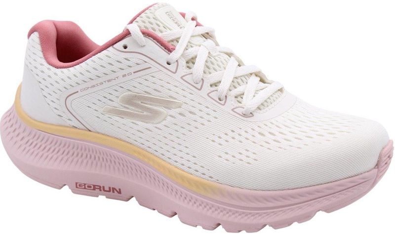 Skechers - Go Run Consistent 2.0 Mile - Sneakers - Natuurlijk Roze - Dames