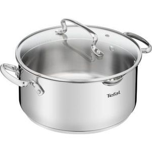 Tefal DUETTO+ G7194355 Rond Roestvrijstaal