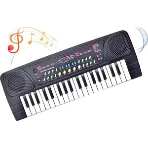 OodBlue-Piano keyboard 37 toetsen, elektronische muziek draagbare multifunctionele muziekinstrumenten voor kinderen