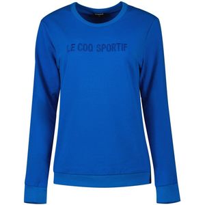 Le Coq Sportif - Saison N°1 - Sweatshirt - Blauw - Katoen / Elastaan