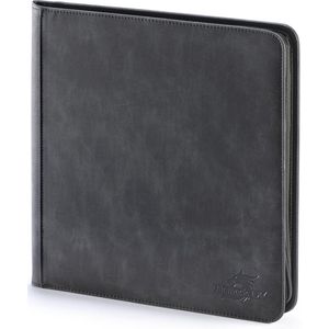 Nemesis Verzamelmap Zwart - Geschikt Voor 480 Kaarten - Map Met 20 Pagina’s - 12 Pocket - Premium Kwaliteit - Binder
