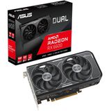 ASUS Dual AMD Radeon RX 6600 V3- Videokaart - 8GB - GDDR6 - PCIe 4.0 - 1x HDMI 2.1b - 3x DisplayPort 1.4