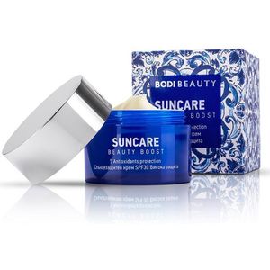 Beauty Boost Zonnebrand gezicht crème SPF 30 Hoge Bescherming - antioxidant en verjongend 50ml