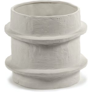 Serax Bloempot Molly 04 M beige aardewerk Ø31,5 x 25cm