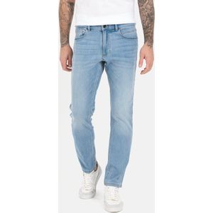 camel active Regular Fit fleXXXactive® 5-Pocket Jeans - Maat menswear-38/32 - Lichtblauw