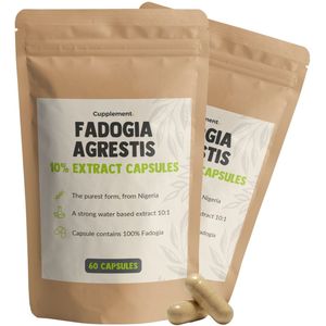 Fadogia Agrestis - Capsules - 500 mg - Voedingssupplement