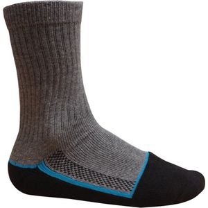 Basiq sokken - antraciet / zwart - maat 39-41- 3-pack