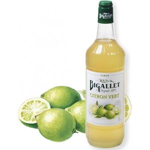 Bigallet Citron Vert (Limoen) sodamaker limonade siroop - 1 liter