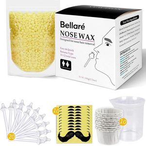Complete Neuswax Set voor Thuis Inclusief Neus Wax Stokjes voor Mannen & Vrouwen