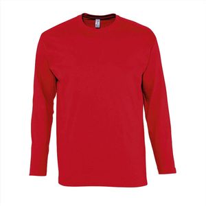 SOL'S T-Shirt Monarch Long Sleeve L241 - Red - M