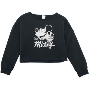 Mickey Mouse Kids - Mickey Mouse Meisjes Sweatshirt - zwart - 164