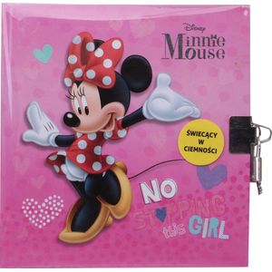 Disney Dagboek Minnie Mouse Meisjes 17 X 16 Cm Papier Roze