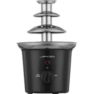 Chocoladefontein 60W - 3 etages, 400g, elektrisch en vaatwasmachinebestendig - Perfect voor chocoladefondue en fruit