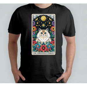 The Norwegian Forest - T Shirt - Cats - Gift - Cadeau - CatLovers - Meow - KittyLove - Katten - Kattenliefhebbers - Katjesliefde - Prrrfect - Tarot