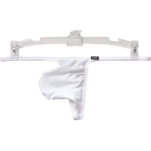 Heren String Wit - Dunne T String - Sexy Design - Mannen Onderbroek - Lingerie Voor Mannen - Ondergoed Maat XXL