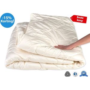 Texels Classic DeLuxe wollen 4 seizoenen dekbed (260 x 220 cm)