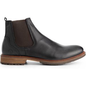 Travelin' - Winslow - Chelsea Boots - Zwart - Leer