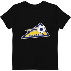 Zvvdeesch - Biologisch katoenen T-shirt voor kinderen - Black, 3-4