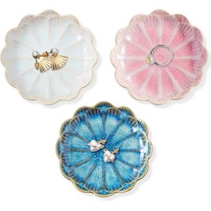 Keramische sieradenschaal set van 3 - Decoratieve ringborden voor sieradenopslag