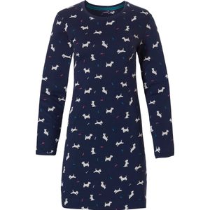 Rebelle Dames Nachthemd Scottie - Katoen - Maat 36