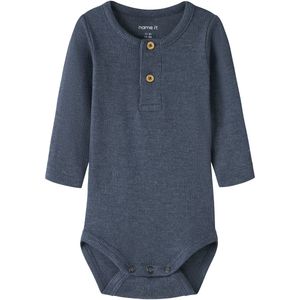 Name It Kab Button Romper - Maat 74 - Vintage Indigo