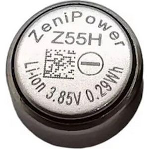ZeniPower Z55H 3.85V Knoopcel Batterij Accu - 3.85V - Ter vervanging van draadloze oortjes Sony o.a. CP1254 LIR1254 - 0.29Wh