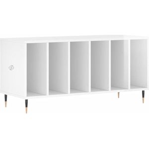 Equivera platenspeler meubel - lp kast - platenspeler kast - vinyl kast - lp meubel - platen kast