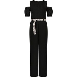 Meisjes jumpsuit - Mette - Zwart