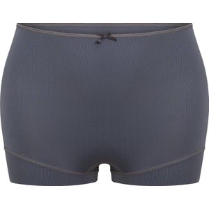 RJ Bodywear Pure Color dames short extra hoog - grijs - Maat: XXL