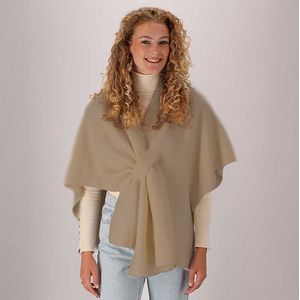 Morethansocks - Gebreide Poncho - Dames - One Size