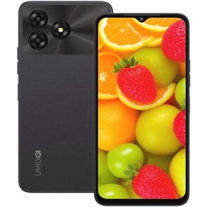 Mobiele telefoon Android 13, 64 GB, 6,52 inch HD+, Dual SIM, 4G, 5000 mAh met Face ID en GPS