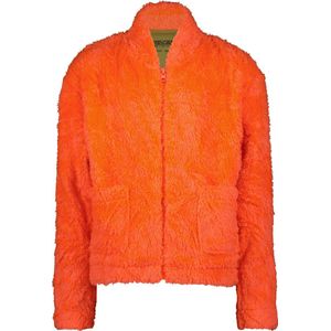 4PRESIDENT Sweater meisjes - Fiery Coral - Maat 140 - Meisjes trui