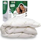 BIO Bamboe Dekbed - Anti allergisch 100% wasbare - verkoelend - vochtregulerend 240 x 200 cm