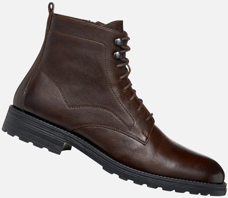 GEOX - Redclif - Enkellaars - Donkerbruin