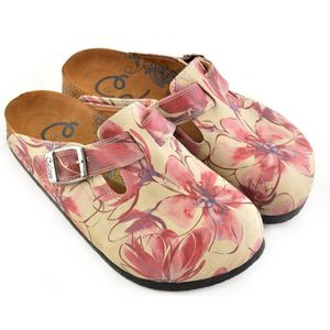 Goby Roselle Clogs – Dames – Handgemaakt – Vegan Leer – Maat 39